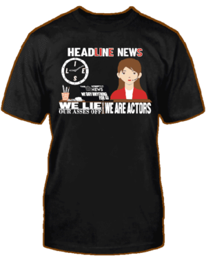 HEADLINE NEWS T-SHIRT