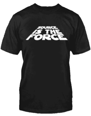 SOURCE IS THE FORCE T-SHIRT