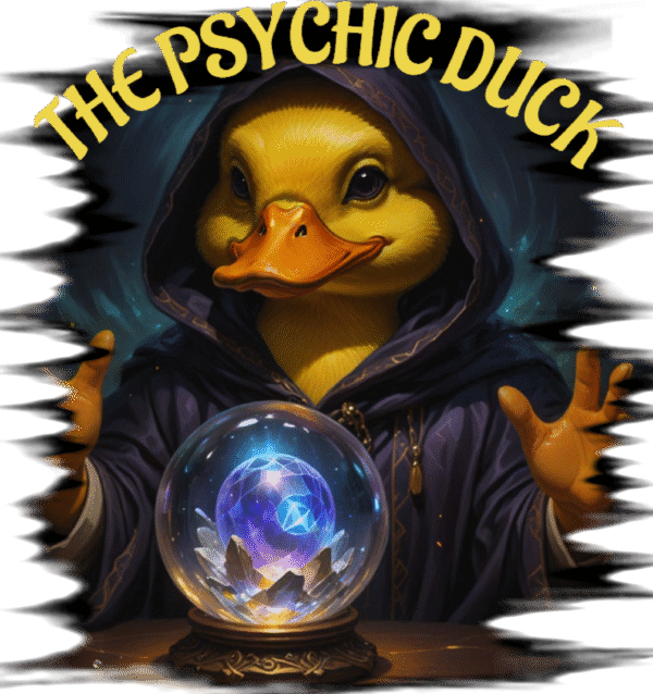 PSYCHIC DUCK T-SHIRT - Image 2
